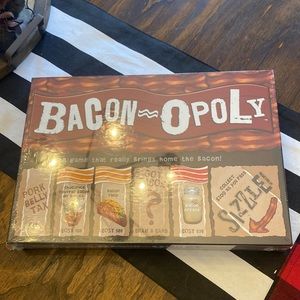 Bacon 🥓 opoly. New, never opened shrink-wrapped
